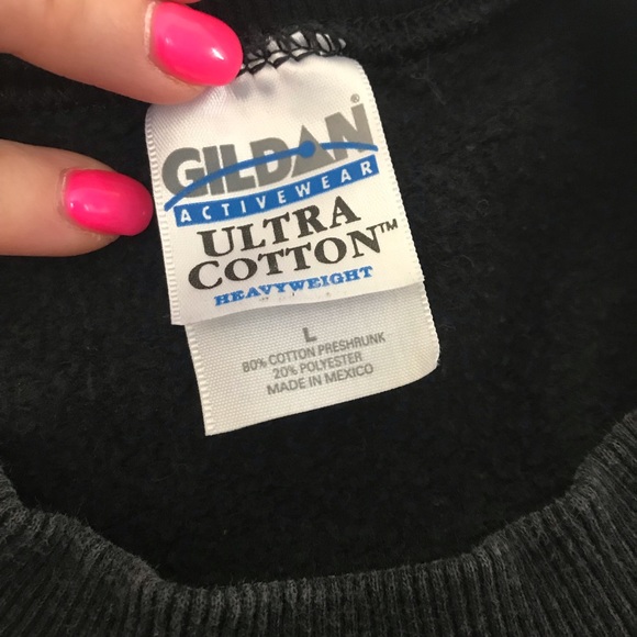 VINTAGE 2002 Get Wet Edmonton River Festival Sweatshirt in Black - Picture 4 of 5